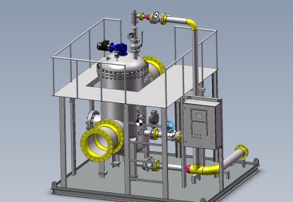 首台套项目落地！抖圈乐成交付海上平台过滤器撬装解决计划